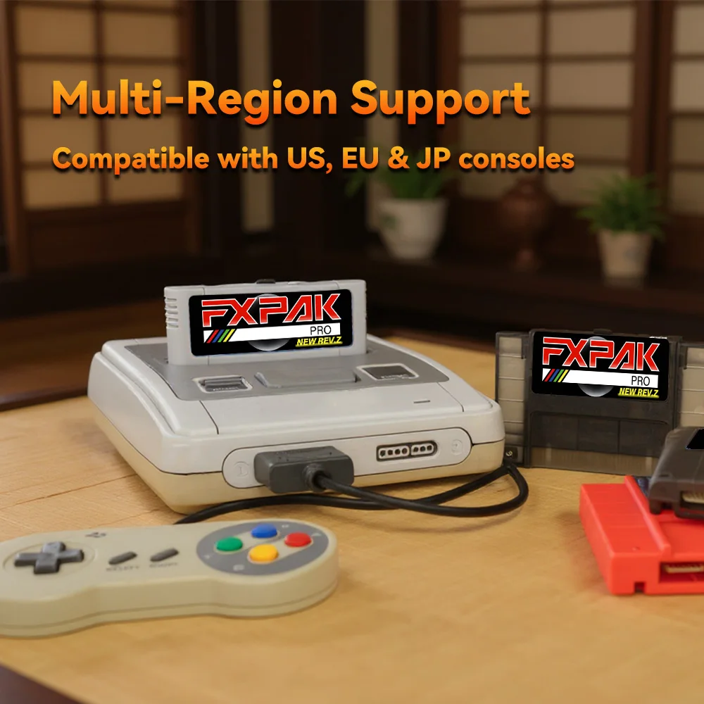 Arcade Z - نسخة FXPAK Pro Rev.Z لـ SD2