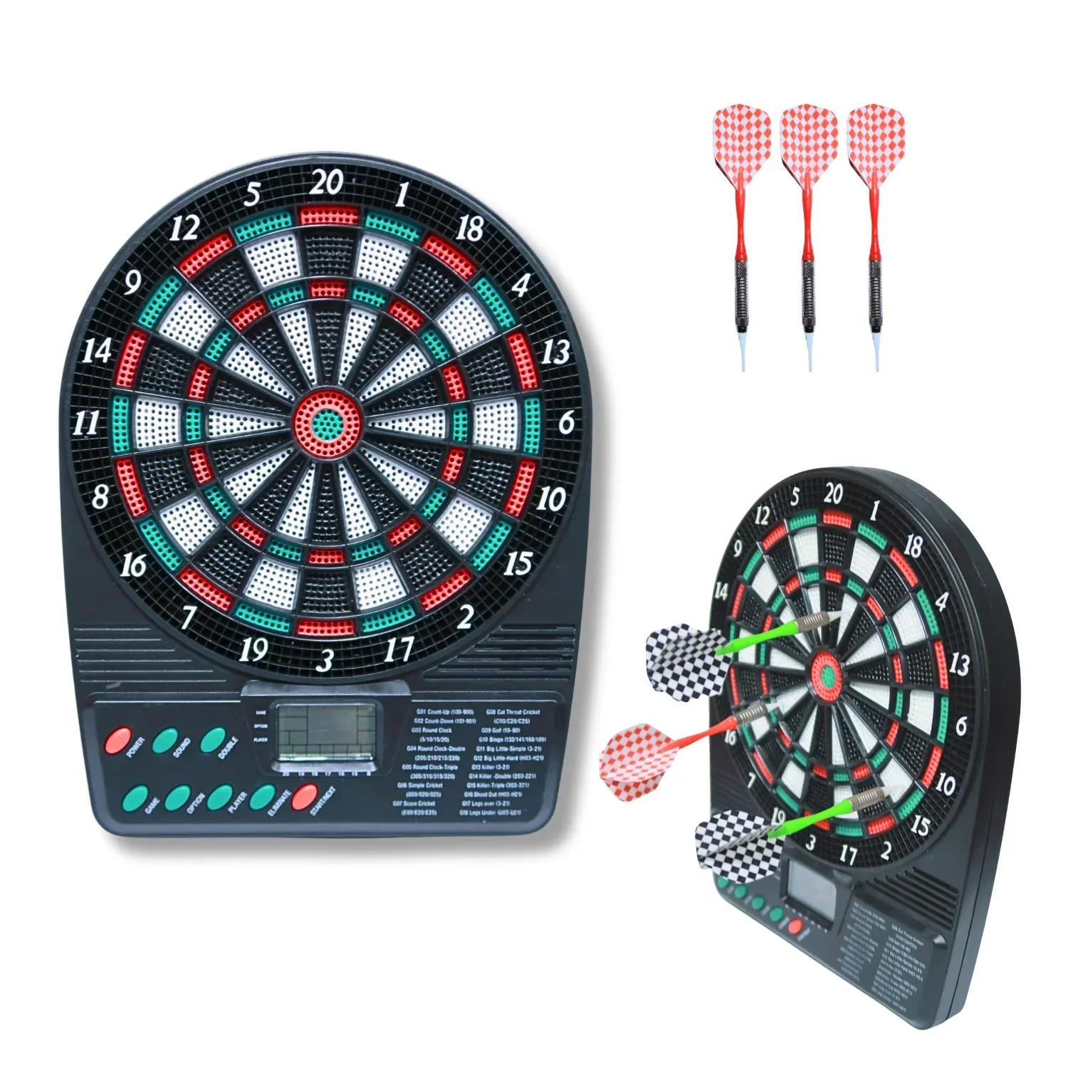 Electronic Dartboard Cabinet - لوحة رمي السهام الإلكترونية المحمولة -