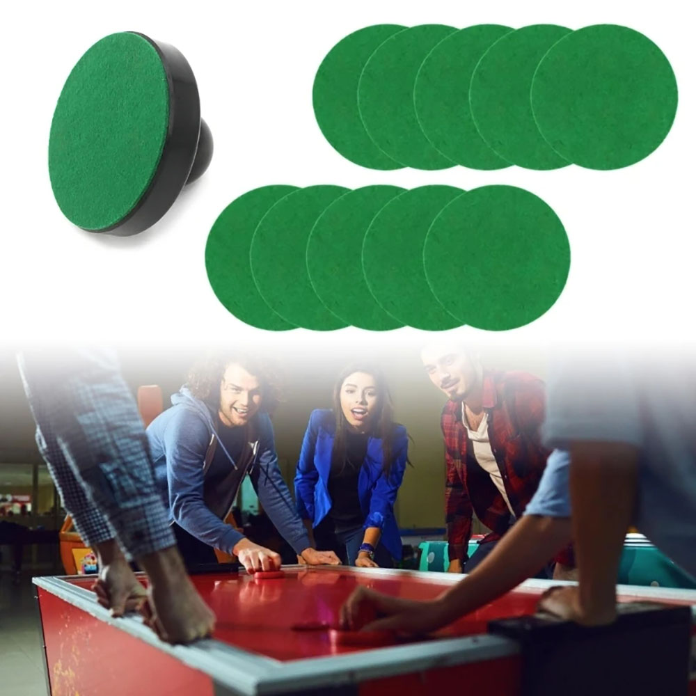 Air Hockey Table - مجموعة استبدال وسادات اللباد لعصا هوكي