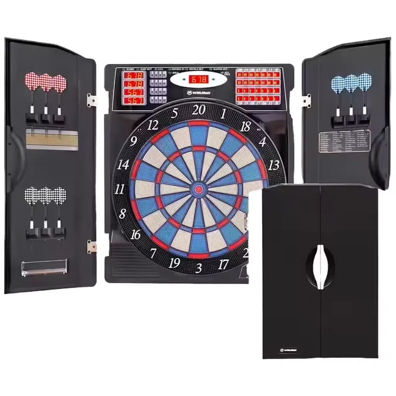 Electronic Dartboard Cabinet - لوحة سهام تدريبية إلكترونية مزودة بإضاءة