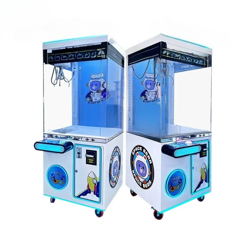 آلة مخلب ألعاب مخصصة بقوة قبضة - مراجعة Arcade Toy Claw Vending Machine وسعره