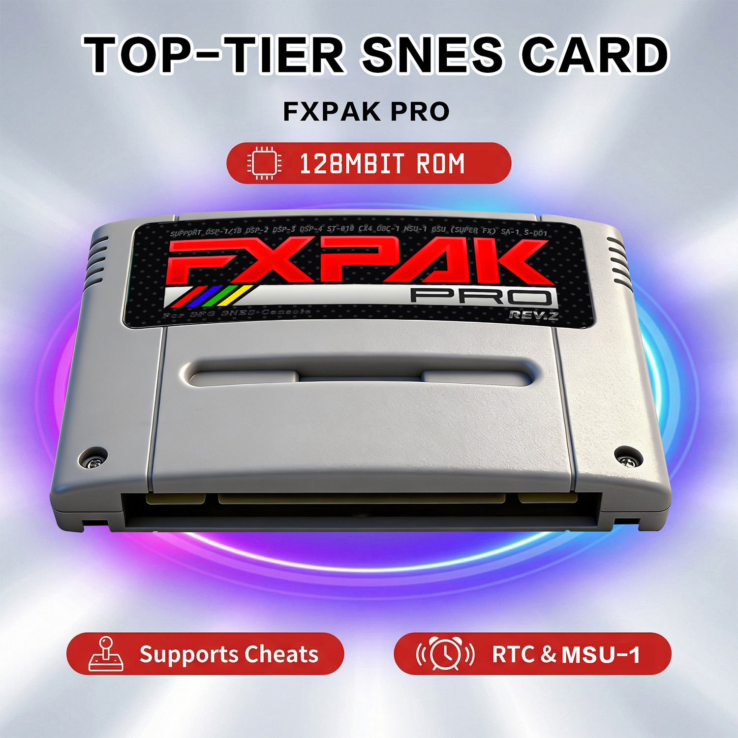 خرطوشة ألعاب FXPAK Pro SD2 Rev - مراجعة Arcade Z وسعره