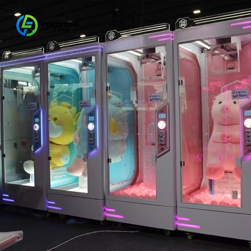 آلة جوائز مخصصة تعمل بالعملة ا - مراجعة Arcade Toy Claw Vending Machine وسعره