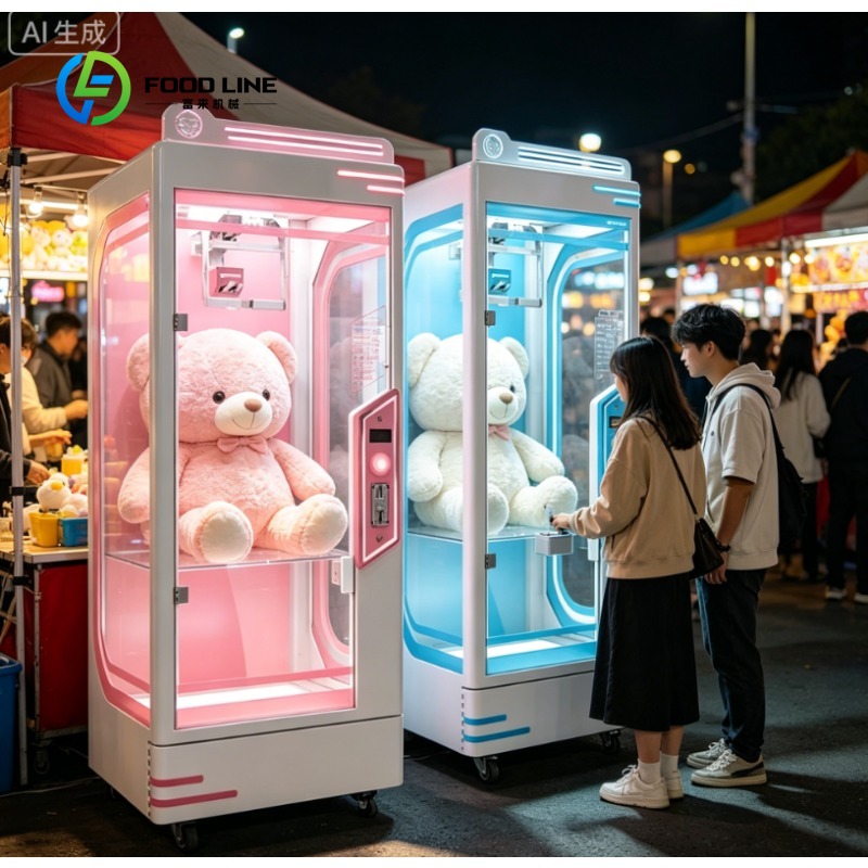 آلة جوائز مخصصة تعمل بالعملة ا - مراجعة Arcade Toy Claw Vending Machine وسعره