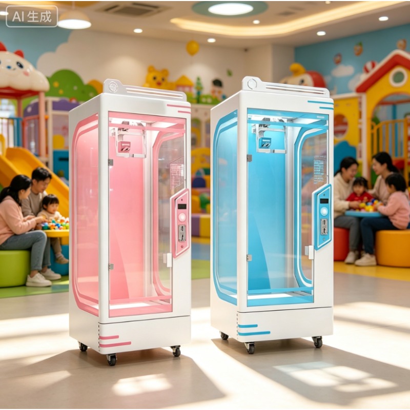 آلة جوائز مخصصة تعمل بالعملة ا - مراجعة Arcade Toy Claw Vending Machine وسعره