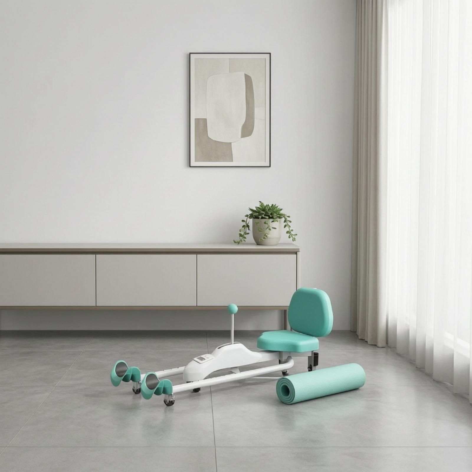 جهاز تمديد الساقين مريح مع مقع - مراجعة Dance Pad Machine وسعره