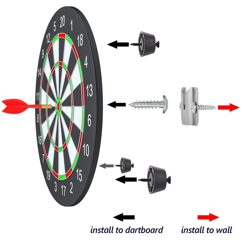 حامل جداري من الفولاذ المقاوم  - مراجعة Electronic Dartboard Cabinet وسعره