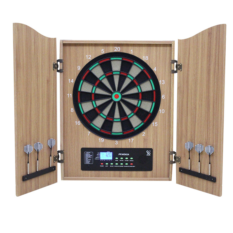 خزانة ألعاب السهام الإلكترونية - مراجعة Electronic Dartboard Cabinet وسعره
