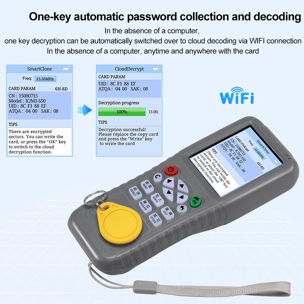 جهاز نسخ وقراءة وكتابة بطاقات  - مراجعة Nfc Card Reader Vending وسعره